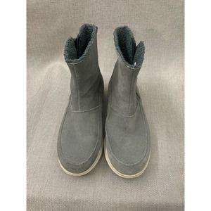 Women's Sorel Explorer Alpine zip up boots. Size 6. Great used condiiton.